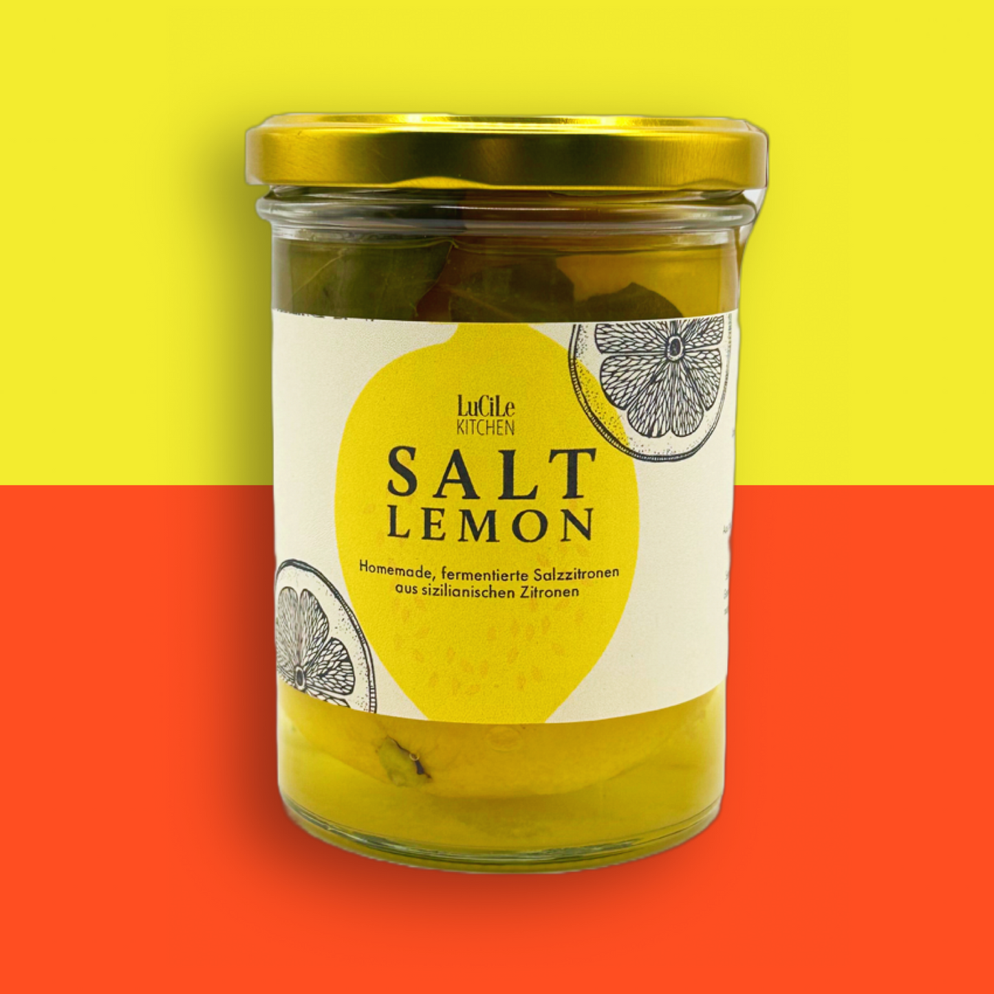 Salt Lemon + handpainted Packaging
