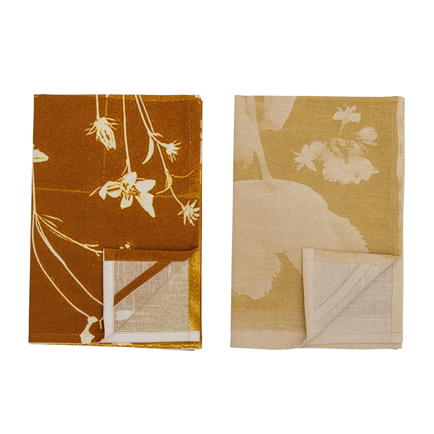 Küchenhandtücher mit botanical Batikprint