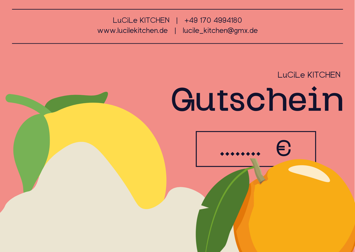 LuCiLe KITCHEN Gutschein